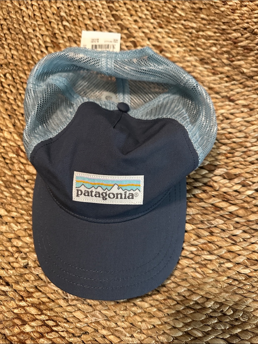 Patagonia Women’s Navy and Light Blue Mesh Trucker Cap
